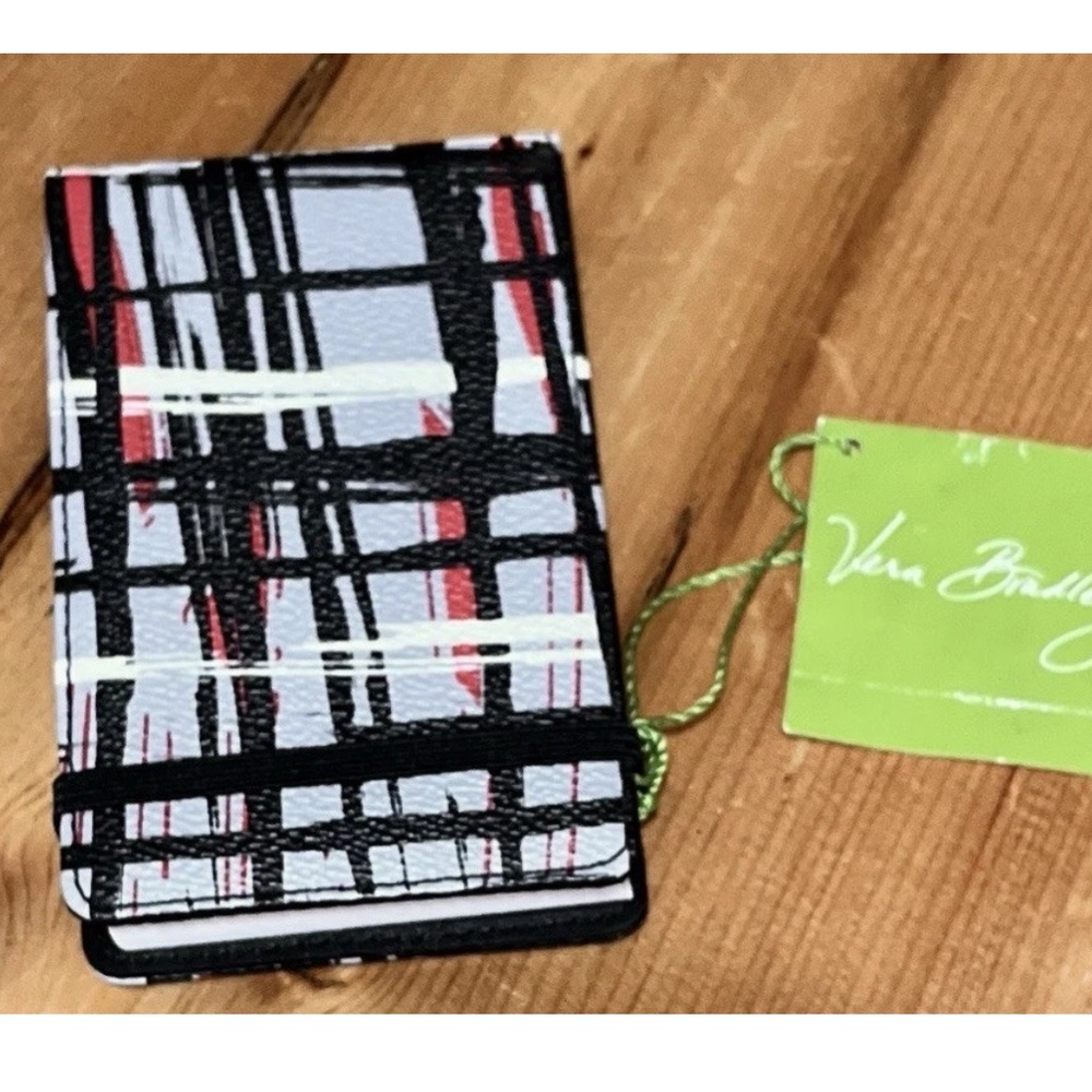 NWT - VERA BRADLEY Take A Memo Pad ~ Art Plaid Mini Notepad Paper - Retired